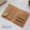 Accesorios para cuaderno para planificador TN: clip de latón, portalápices, organizador de pasaporte, base para herramientas y accesorios decorativos
