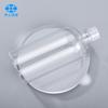 500ml ombro redondo demaquilante garrafa de água PET plástico transparente sub-garrafa adequado para carregar água hidratante creme hidratante maquiagem removedor garrafa de água