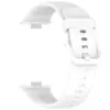Para Huawei Fit3/Fit4 Reloj Correa de Silicona Fit4 Pro Cabeza de Metal Textura de Madera Hebilla de Color Pulsera Monocromática