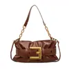 Bolsa Transversal Plissada Estilo Coreano para Mulheres, Bolsa de Ombro de Corrente de Alta Qualidade, Novo Modelo 2026, Design Versátil de Luxo Leve de Nicho