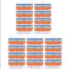 Comercio exterior transfronterizo naranja cinco capas hoja manual rastrillo azul cinco capas rastrillo universal dedo del pie 5 portacuchillas cabeza de corte