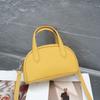 Bolsa Transversal de Ombro Feminina em Couro de Vaca Camada Superior Grande Capacidade Portátil para Trabalho Moderna Versátil Simples com Zíper Bolsa Tote em Couro Genuíno