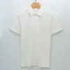 Camisa Polo Masculina de Manga Curta, Algodão Dupla Face Premium 230g, Algodão de Xinjiang Anti-Amasso