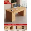 Mesa de computador de mesa, escrivaninha para quarto, escrivaninha para home office, design simples e moderno, escrivaninha fácil de montar com gavetas