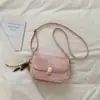 Bolsa pequena texturizada para mulheres, nova bolsa quadrada de ombro retrô da moda 2026, bolsa de ombro e bolsa transversal populares de outono