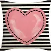 Funda de Almohada Corazón de Amor Estilo Nuevo Día de San Valentín Transfronteriza para Hogar, Sala de Estar, Coche, Boda, Funda de Cojín Amazon