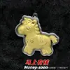 2026 Año del Caballo Signo del Zodiaco Hazte Rico Inmediatamente Dibujo Animado Cadena para Teléfono Móvil Llavero Colgante para Bolso Fiesta de Año Nuevo Ventas Regalo