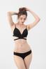 Nuevo Conjunto de Lencería de Color Sólido con Micro-Fruncido Multiusos Espalda Bella Sujetador Conjunto para Pecho Grande Mujeres Pequeñas Conjunto de Lencería