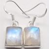 Aretes colgantes cuadrados retro creativos de gemas de venta caliente transfronterizos Europa y Estados Unidos aretes de personalidad simple al por mayor