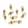 Accesorios para Joyería DIY Cuerda de Cuero Hebilla de Cola Retro Borla Sombrero Accesorios de Campana para Cabeza Hebilla de Conexión para Pulsera Accesorios Venta al por Mayor