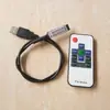 Controlador de barra de luz de fundo de TV DC5V Mini USB RGB 10 teclas RF sem fio Controlador de fita de luz RF quente