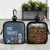 Bolsa Azul Semi-Transparente para Premios de Perro Transfronteriza DIY Set de Entrenamiento para Mascotas con Gancho y Cremallera Bolsa de Entrenamiento para Perros Dropshipping