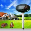 Repelente de Ratas de Tubo de Aluminio Extendido Repelente Solar de Ratas Granja Manor Repelente de Serpientes Repelente de Animales Sónico de Vibración para Exteriores