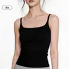 Camisola Elegante para Mujer con Almohadillas de Sujetador Integradas, Nuevo Modelo 2026, Tirantes Finos, Cubre los Lados del Pecho, Se Puede Usar por Fuera, Top Sexy para Mujer