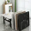 Mesa Baixa, Mesa de Jantar Retangular Dobrável, Mesa de Jantar para Casa de Aluguel e Dormitório, Mesa Pequena de Chão, Mesa Simples para Barraca, Mesa Quadrada para Exterior