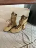 Botas Martin de mujer del mismo estilo que Zhang Xiaofei, nuevas botas vaqueras de nicho 2026, botas cortas de entrenamiento alemanas Maillard de media pantorrilla, botas de boxeo