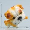 Lindo perro de fama mundial Haqishi Corgi Bulldog modelo Shiba Inu perro año hecho a mano refrigerador pegatina muñeca pegatina magnética