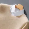 Nuevo Suéter de Lana de Color Sólido con Cuello Redondo 2025, Nuevo Suéter de Lana Casual de Moda Otoño/Invierno, Prendas de Punto para Hombre, Dropshipping Transfronterizo