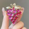 Broche com Acabamento de Luxo, Estilo Nicho e Simples, Alfinete de Roupa, Acessório de Pérola para Terno, Broche