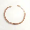 Oferta Especial Nueva Pulsera de Acero Titanio con Zirconia Conservadora de Color para Mujer con Colgante de Gema Gota de Agua Colorida y Lujosa Joyería de Números Romanos
