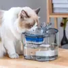 Fonte de Água para Pets de 2,2L, Fonte Automática de Água para Gatos em PP, Dispensador de Água para Cachorros com Filtros de Reposição para Gatos, Cachorros, Múltiplos Pets