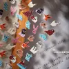 Pegatinas para Uñas Temáticas de Show de Variedades Shen Teng Wang Anyu Animales Lindos Plástico Ccd Teléfono iPad Pegatinas Decorativas