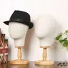 Cabeça de manequim para display de chapéu, suporte de mesa, acessórios, acessórios para cabeça de boneca, adereços de vitrine, modelo, chapéu, cabide de roupas femininas, enfeites
