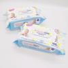 Toallitas sanitarias desechables de limpieza al por mayor de fábrica con tapa bolsa grande toallitas exportación versión en inglés plataforma de comercio electrónico