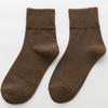 Calcetines Calcetines de Media Caña para Mujer Primavera Nueva Llegada Calcetines de Algodón de Color Sólido Estilo Japonés para Mujer Otoño e Invierno Calcetines para Mujer Gaoluogou Popular en Internet ins Trendy