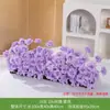 Interior y; Partición Floral Artificial de Plástico y Seda para Exteriores Fe