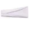 Faixa de Cabeça Esportiva para Corrida e Fitness para Homens e Mulheres Yoga Absorvente de Suor Antiperspirante Faixa Lenço de Cabeça Elástico Lenço de Cabeça de Cor Sólida Faixa de Cabeça de Aba Larga
