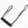 Corda anti-perda para áreas externas, multifuncional, tática, anti-perda, para pistola, com elástico em PU, para chaveiro, com contorno para pistola