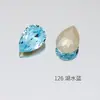 Dongzhou Cristal 8x12 Gota d'Água Pedrarias para Nail Art Super Brilhantes Coloridas Formato de Pera Corte de Alta Qualidade DIY Decorações para Unhas de Boneca