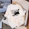 Camiseta de Manga Corta de Algodón Puro para Mujer Verano 2025 Nueva Moda Suelta Adelgazante Camiseta Diseño con Sentido Nicho Top para el Cabello