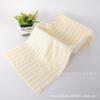 Toallas de Coral Fleece Rayadas de Comercio Exterior Transfronterizo, Paquete de Cinco, Borde Rayado Estrecho, Toallas Faciales Suaves y Absorbentes, Versión Engrosada