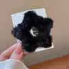 Pinza para el pelo de estrella esponjosa simple estilo coreano, Pasador de pelo de estrella de cinco puntas de peluche para chica estilo Ins, Lindo accesorio para el pelo