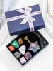 Caja de Regalo Popular Transfronteriza de Cristal Natural Set de Piedras Irregulares de Colores Piedra Rodante Set de Muestras Minerales Adornos Venta al Por Mayor