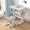 Escritorio infantil 60*40 aula tutoría clase de entrenamiento escritorio de estudio estudiantes de primaria y secundaria escritorio escritorio de escritura se puede subir y bajar
