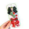 Accesorios Navideños para el Cabello de Niños Pasador Lindo para Vestir en Fiestas Pinza Pequeña Pasador Nuevo 2023 para Niñas Tocado Otoño e Invierno