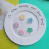 Simulación de Primavera Flor de Cerezo Flor de Durazno Hielo Accesorios de Resina para Bricolaje Pegamento de Crema Funda para Teléfono Móvil Tocado Pasador Parche para Taza de Agua
