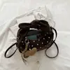 Bolso de Mano de Diseño de Nicho Transfronterizo de Lunares para Mujer 2026 Nuevo Elegante Bolso de Albóndiga Diario Bolso Cruzado de Hombro Único Retro