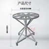Plataforma giratoria para pintura en aerosol, plataforma giratoria de acero inoxidable, banco de trabajo, estante para pintura, plataforma giratoria de sellado y embalaje rápido, rotación de 360 grados