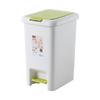 Color de adquisición personalizado creativo para el hogar cocina baño tapa abatible pedal de presión exportación al extranjero explosiones cubo de basura venta al por mayor