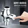 Válvula de Descarga de Vaso Sanitário Pressionada Manualmente Vaso Sanitário de Agachamento Válvula de Descarga Botão Interruptor de Válvula de Atraso para Banheiro Vaso Sanitário de Agachamento