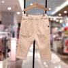 Pantalones Casuales para Niños, Pantalones Largos para Niños y Niñas, Estilos de Otoño e Invierno, Pantalones Largos con Abertura en la Entrepierna para Niños Pequeños y Medianos