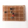 Kit de Painel Perfurado Kit para Fazer Placa de Circuito DIY Placa de Prática de Soldagem para Estudantes para Componentes Eletrônicos