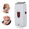Afeitadora eléctrica con cabezal de corte extraíble y lavable, empuje blanco, cabeza calva, cortapelos eléctricos, cortapelos eléctricos transparentes, afeitadora transparente, profesional