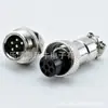 Enchufe de Acoplamiento de Aviación Loniu Gx12 Conector de 2 3 4 5 6 Pines Conector Industrial Macho y Hembra