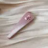 Pinza morada para el pelo de camote estilo coreano, pinza bb triangular de alta gama, pinza lateral moderna y versátil para mechones sueltos y flequillo, accesorio para el pelo