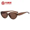 Novos Óculos de Sol de Verão Femininos Estilosos Cat-Eye Transfronteiriços Xiaohongshu Ins Óculos de Sol Óculos de Sol Personalizados